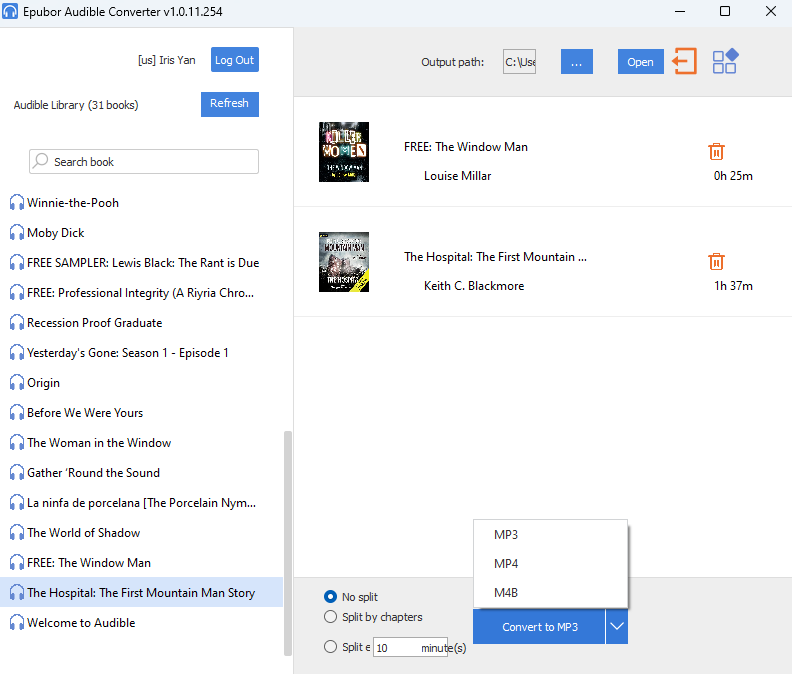 epubor audible converter