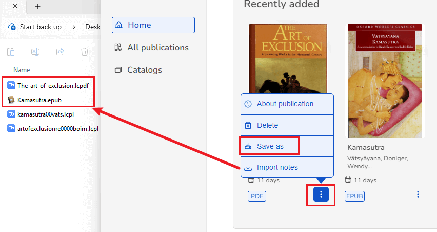 thorium save as pdf epub